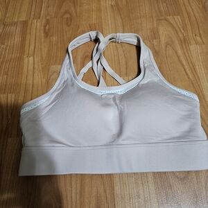 Women's Beige Sports Bra